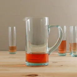 Premium Recycled Modern Glass Pitcher^Be Home Clearance