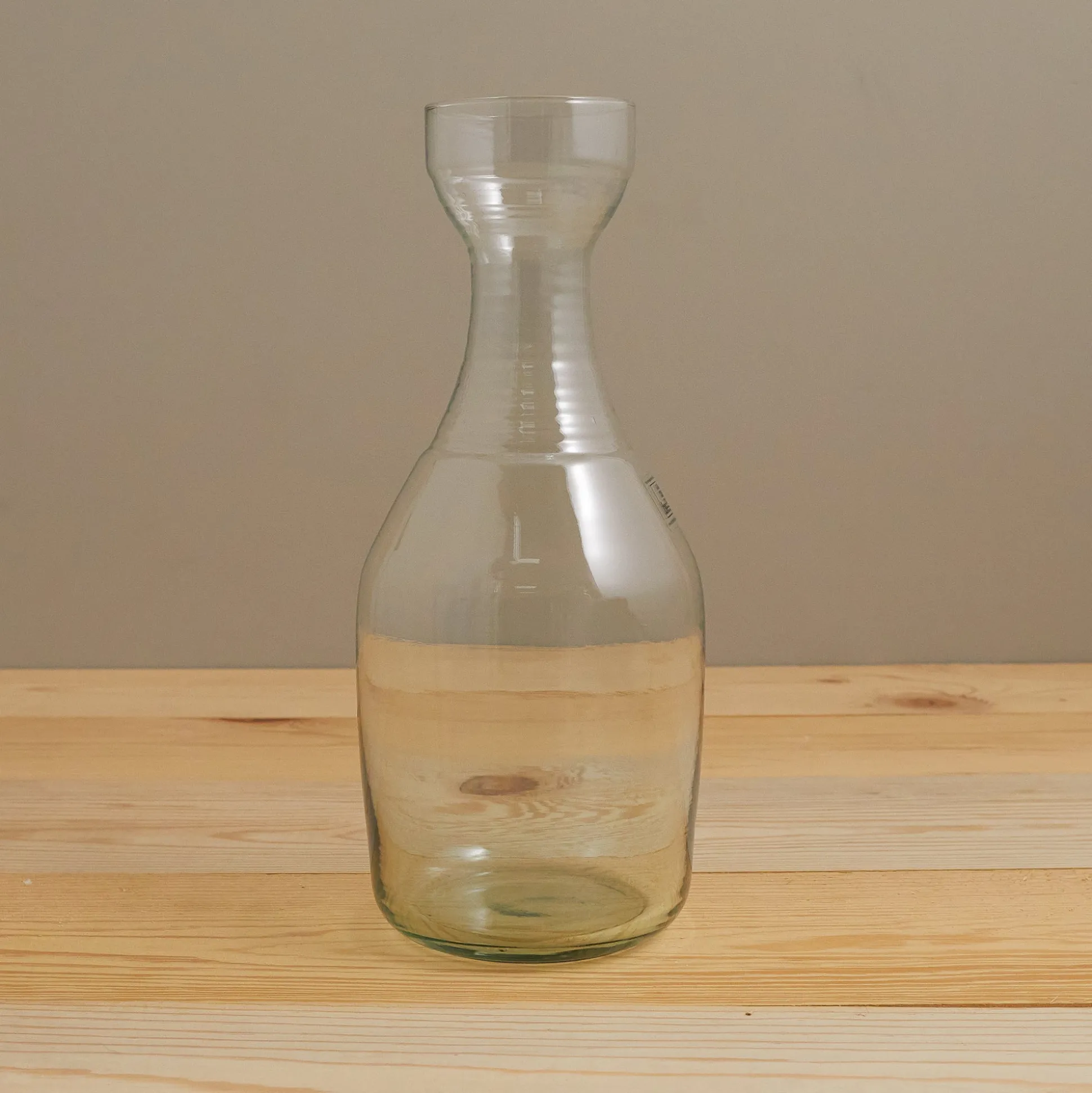 Premium Recycled Ripple Carafe^Be Home Store