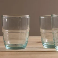 Premium Recycled Short Ripple Tumbler, Set of 4^Be Home Hot