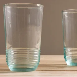 Premium Recycled Tall Ripple Tumbler, Set of 4^Be Home Fashion