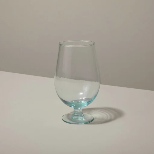 Premium Recycled Tulip Glass, Set of 4
