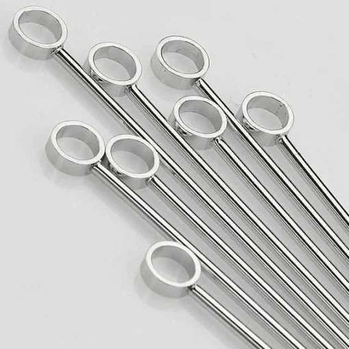 Professional Cocktail Picks, Set of 8, Silver