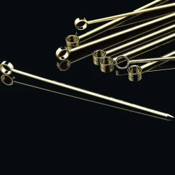 Professional Cocktail Picks, Set of 8, Gold