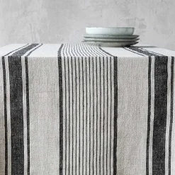Provence Tablecloth, Black