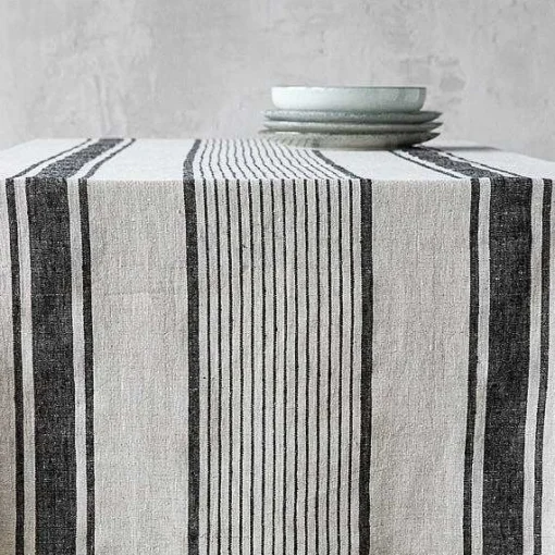 Provence Tablecloth, Black