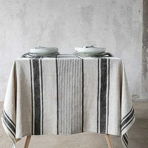 Provence Tablecloth, Black