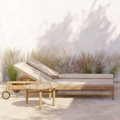 Quatro Solid Teak Outdoor Side Table