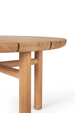 Quatro Solid Teak Outdoor Side Table