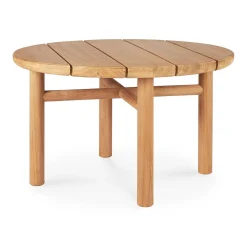 Quatro Solid Teak Outdoor Side Table
