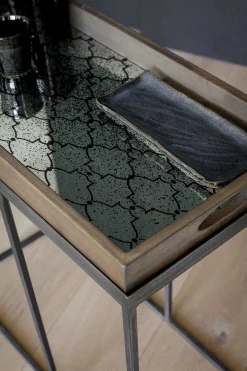 Rectangular Tray Side Table (Tray Not Included)