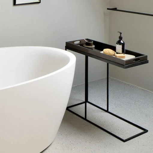 Rectangular Tray Side Table (Tray Not Included)