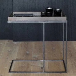 Rectangular Tray Side Table (Tray Not Included)