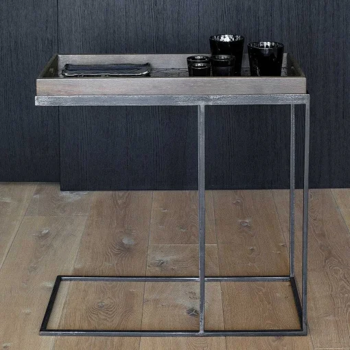 Rectangular Tray Side Table (Tray Not Included)