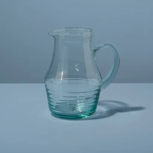 Recycled Glass Pitcher^Be Home Fashion