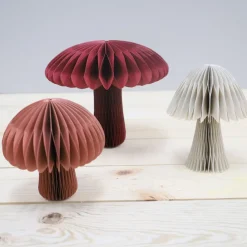 Recycled Paper Toadstool Mushroom^Be Home Outlet