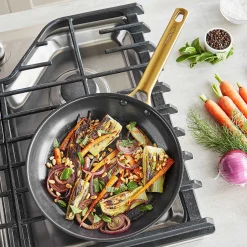 Reserve Cookware 2 Piece Frypan Set, Black