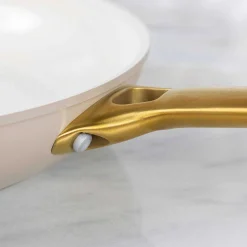 Reserve Cookware 2 Piece Frypan Set, Taupe