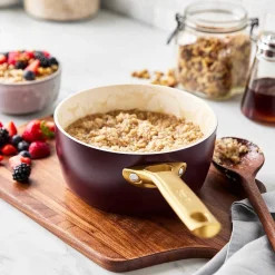 Reserve Cookware 10 Piece Set, Merlot