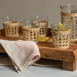 Riviera Napkins, Blush, Set of 4^Be Home Shop