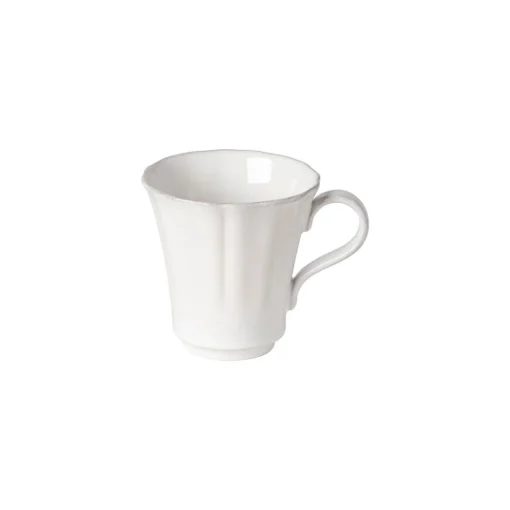 Rosa Mug, White, Set of 4^Be Home Store
