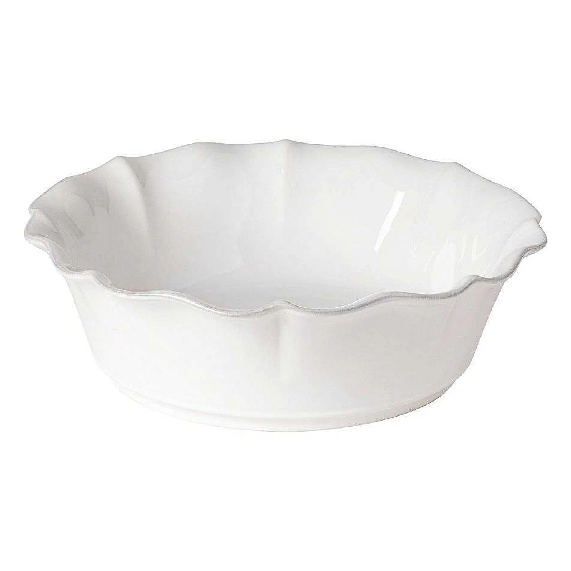 Rosa Serving Bowl, White