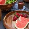 Rosewood Low Bowl