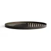 Round Asymmetric Dot Tray, Extra Large