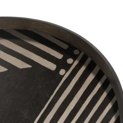 Round Asymmetric Dot Tray, Extra Large