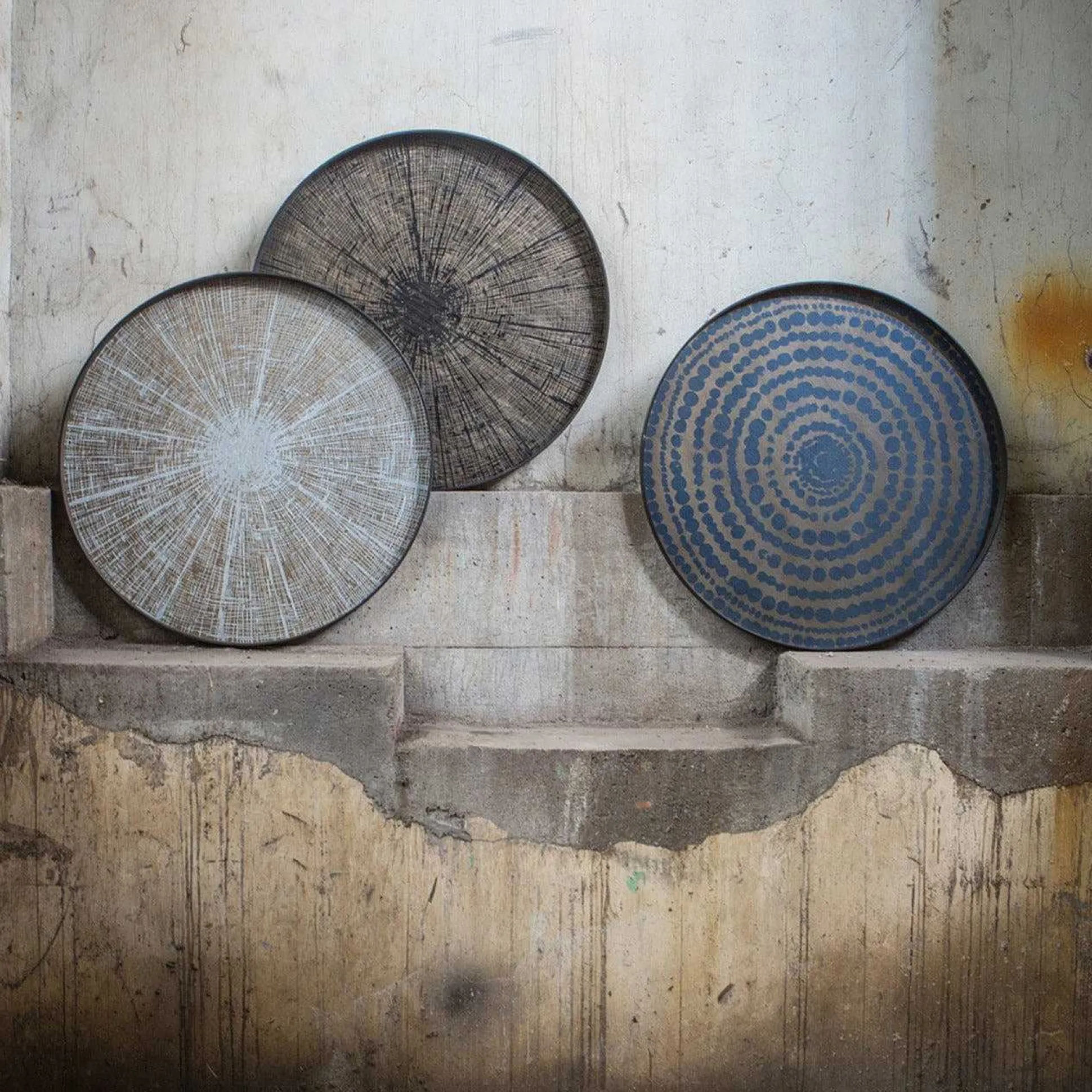 Round Beads Midnight Tray, Extra Large