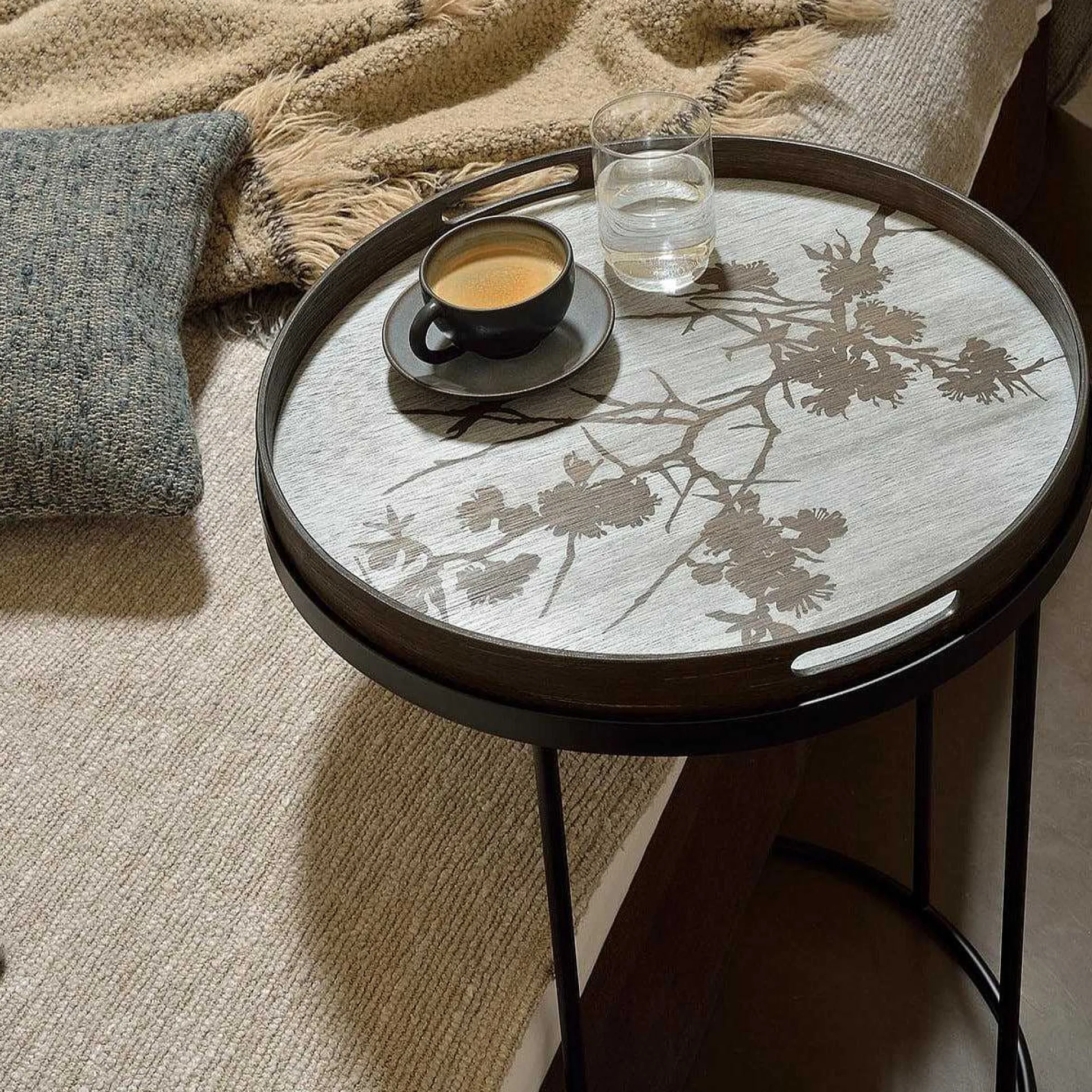 Round Blossom Tray, Small