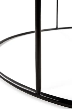 Round Tray Coffee Table (Tray Not Included)