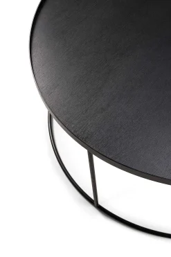 Round Tray Coffee Table (Tray Not Included)
