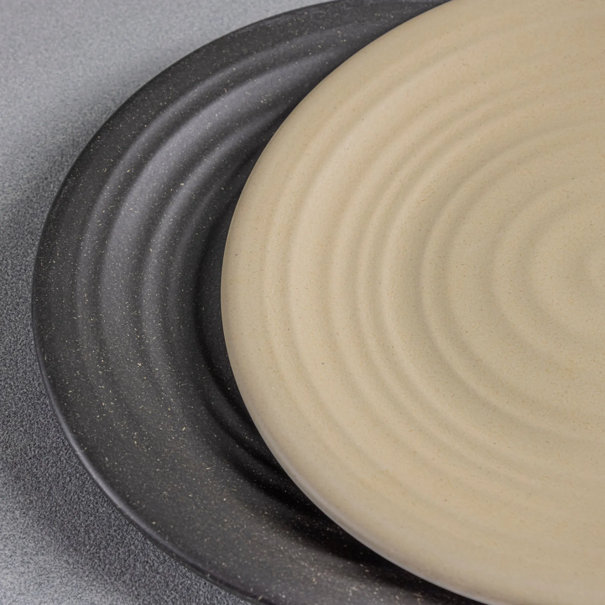 Sancha Organic Dinner Plate, Birch, Set of 4^Be Home Outlet