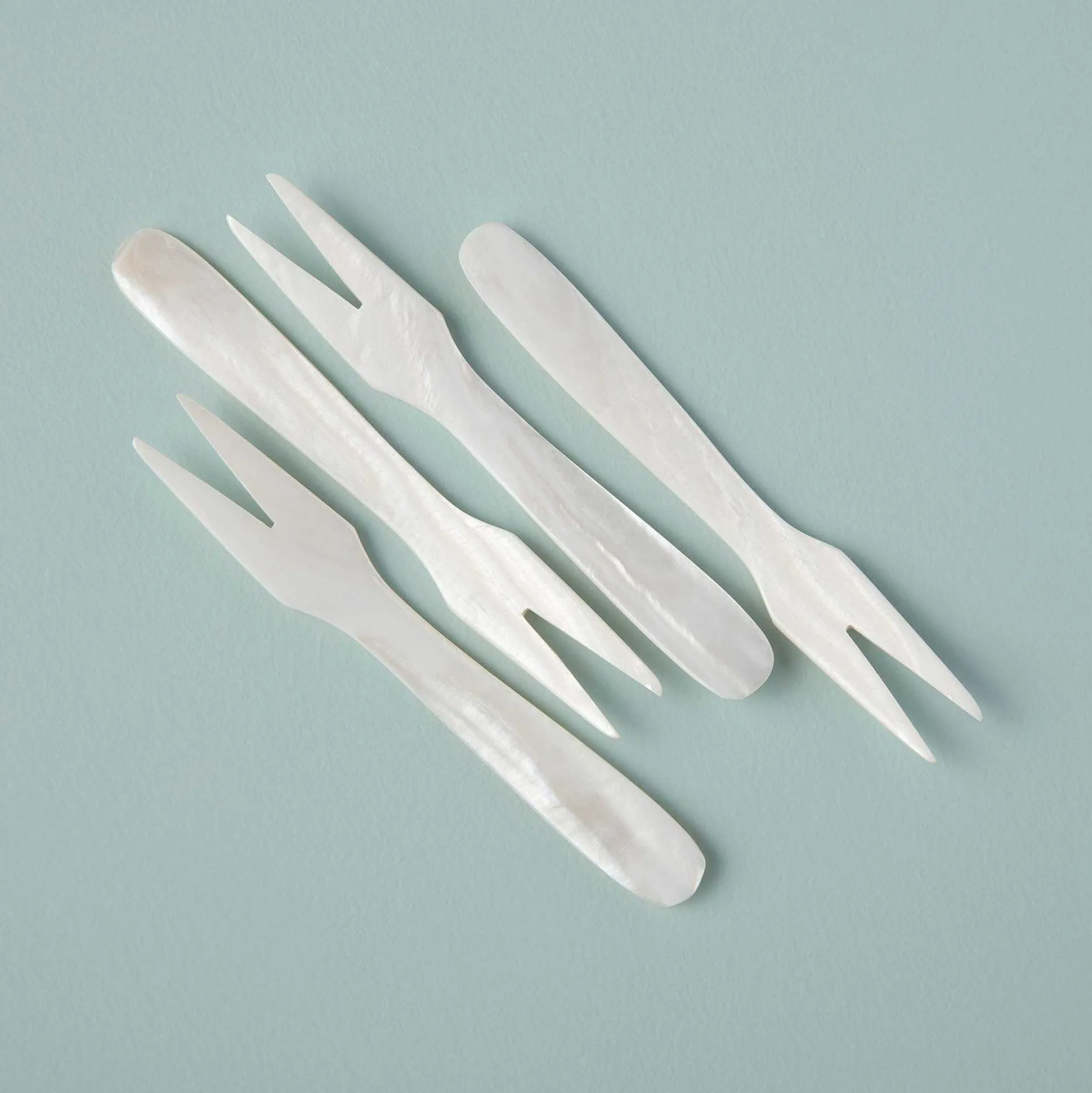 Seashell Forks, Set of 4
