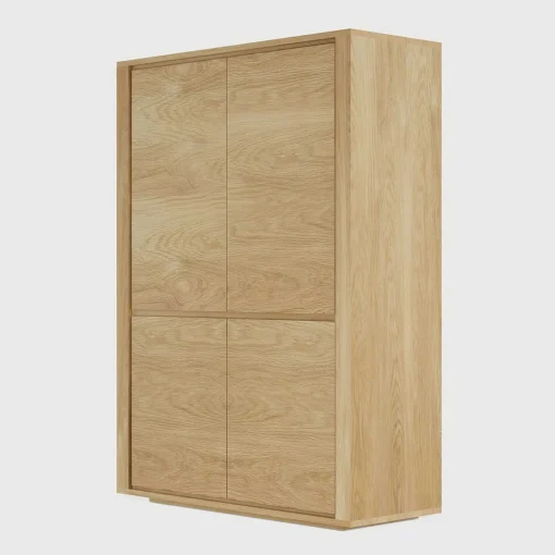 Shadow Solid Oak Cabinet