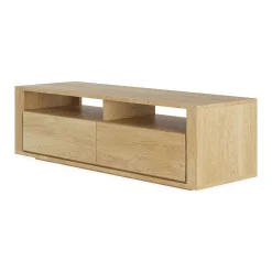 Shadow Solid Oak Media Console, 55.5"