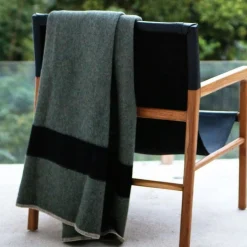 Siempre Blanket, Surplus with Black Stripe^Be Home Fashion