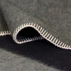 Siempre Blanket, Surplus with Black Stripe^Be Home Fashion