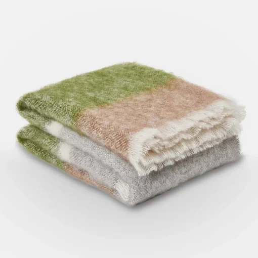 Silare Throw, Green^Be Home Best Sale