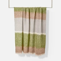 Silare Throw, Green^Be Home Best Sale