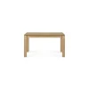 Slice Extendable Dining Table, Oak, 55.5"/ 87"