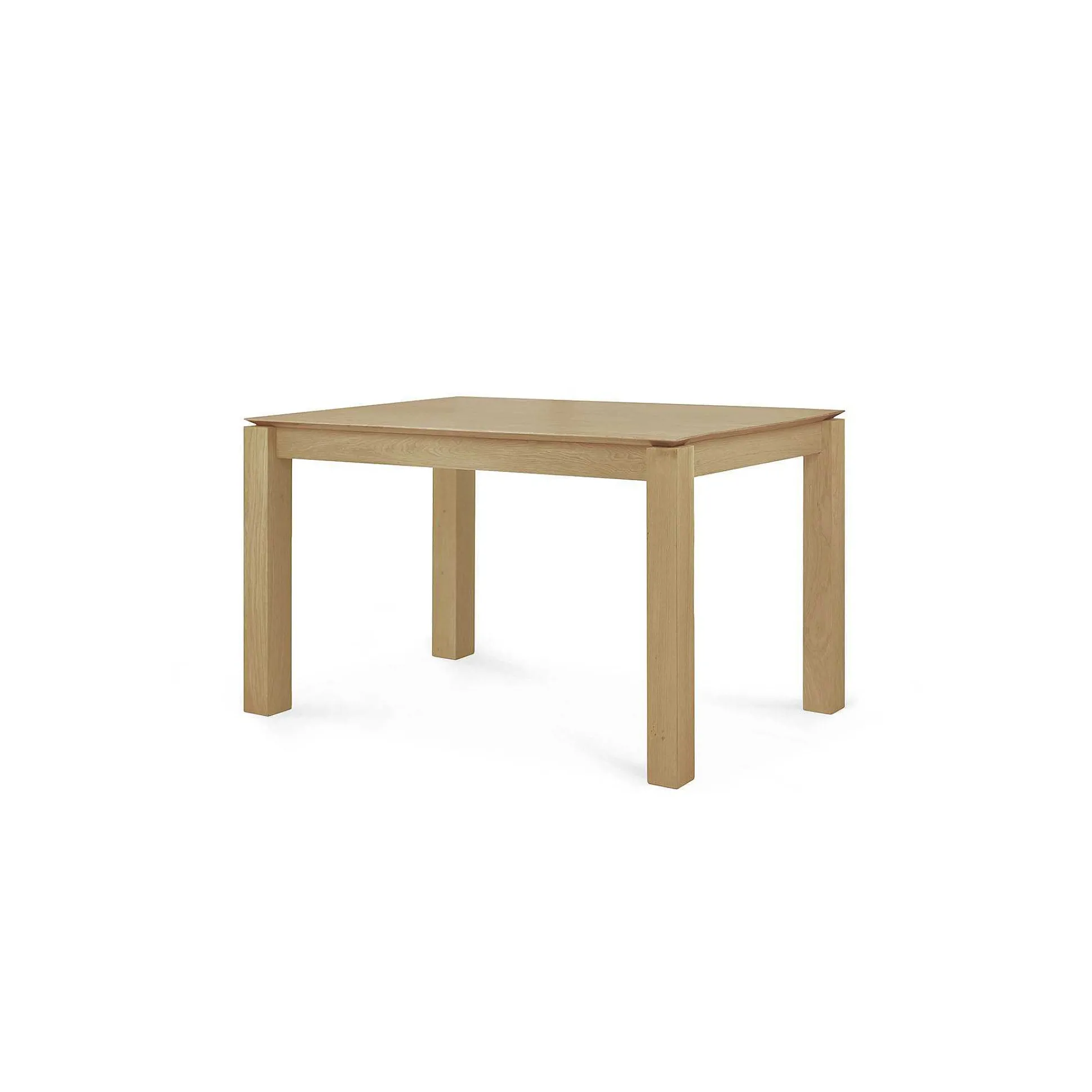 Slice Extendable Dining Table, Oak, 55.5"/ 87"