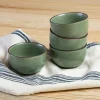 Snack Bowl, Green, Small, Set of 4