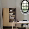 Solid Oak U Desk, 68"