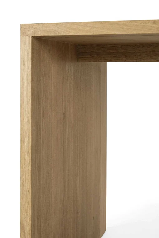 Solid Oak U Desk, 68"