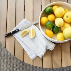 Sonoma Napkins, Set of 4, Light Grey^Be Home Clearance