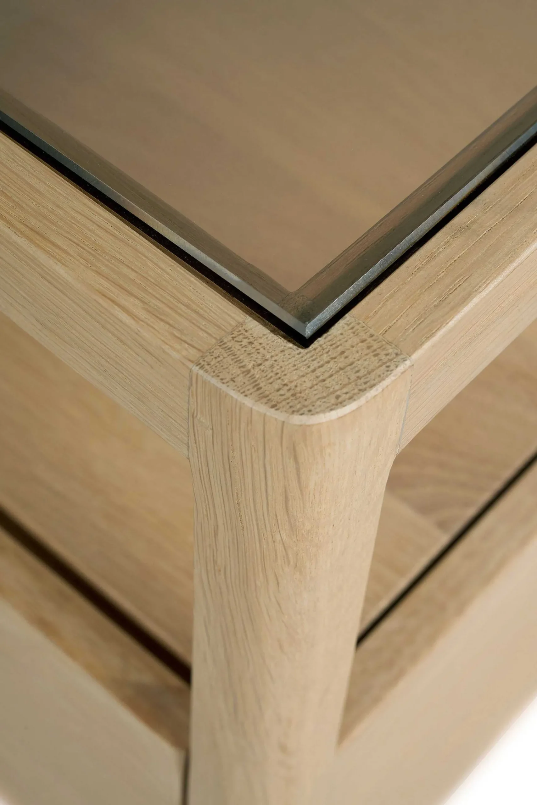 Spindle Solid Oak Bedside Table