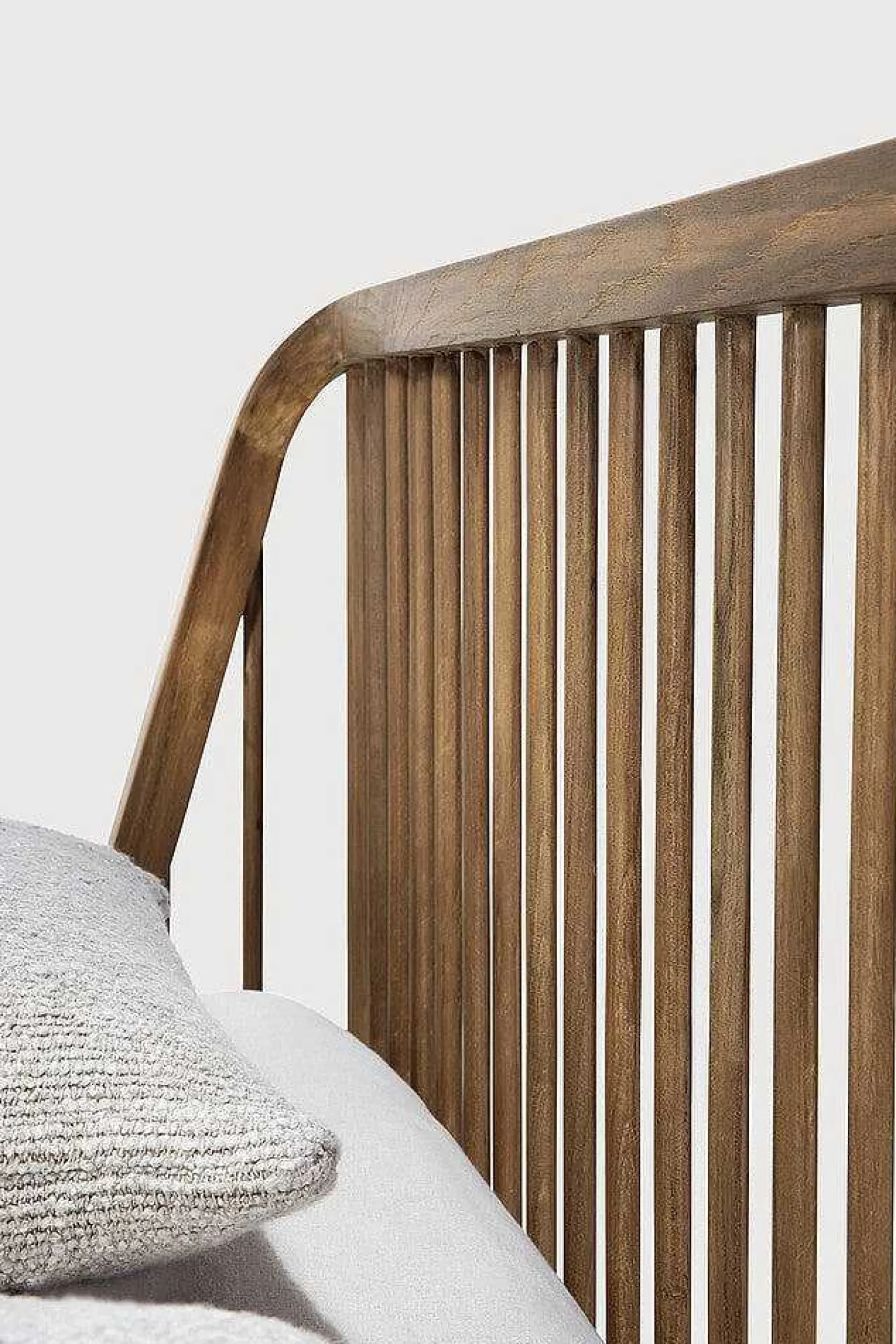 Spindle Solid Reclaimed Teak Bed, King