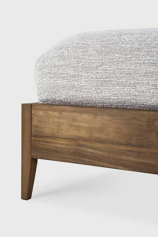 Spindle Solid Reclaimed Teak Bed, Queen