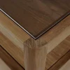 Spindle Solid Reclaimed Teak Bedside Table